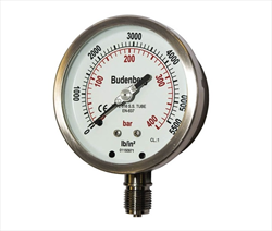 Pressure Gauges 100MM 1 Bar 3/8inch BSP Budenberg